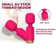 Вибромассажёр для клитора " Small AV stick", цвет розовый, 10 режимов вибрации