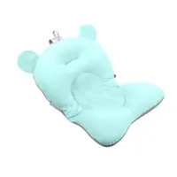 Матрасик-коврик для ребенка в ванночку Bestbaby 330 Blue с креплениями