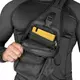CamoTec сумка Gunner Sling 2.0 Black, сумка через плече, армейская сумка черная, мужская сумка, военная сумка