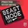 Набор шевронов 2 шт Beast Mode 9×7 см, вышитый патч нашивка шеврон
