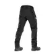 Soft Shell M-Tac штаны Winter Black, зимние штаны M-Tac Black для военных, Штаны зима Soft Shell для полиции