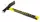 Молоток муляра MASTERTOOL, 600 г, HRC60, рукоятка фібергласова, 380 мм. Yellow and Black (02-0124)