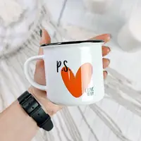 Кружка керамическая Camper P.S I love you 250 мл KRC_21L008