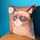 Подушка с принтом габардиновая Grumpy cat 50x50 см 5P_LP255