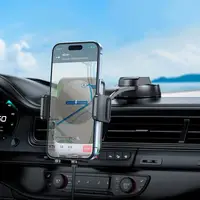 Держатель HOCO Speed wireless fast charging car holder HW14 (center console) |15W, 4.5-7"|