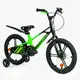 Велосипед 18" дюймов 2-х колесный Corso Elite, магниевая рама, литые диски, дисковые тормоза, собран на 75%. Green (154136)