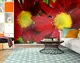 Фотообои текстурированные, виниловые Цветы, 250х380 см, fo01inV_fl103083
