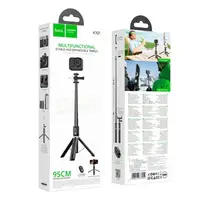 Селфі-монопод HOCO Prestigio multifunctional tripod K101 |BT5.2, Remote, 95cm|