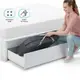 Кровать-манеж 2 в 1 Kinderkraft Movi Grey Wooden (KCMOVI00WOD0000)