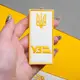 Набор шевронов 2 шт на липучке Укрзалізниця УЗ Проводник 2,5х12,5 + 4х9 см белый вышитый патч шеврон