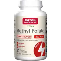 Витамины и минералы Jarrow Formulas Methyl Folate 400 mcg, 60 капсул
