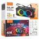 Акустика-караоке HOCO Kayman dual-mic outdoor BT speaker HA9 |BT5.4, 40W, TWS/USB/TF, 8h|