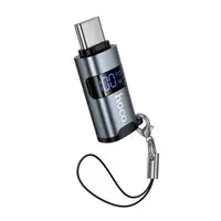 Переходник HOCO Type-C male to Type-C female screen display adapter UA44A |PD 100W|