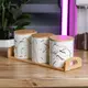 Банки для сыпучих продуктов, набор из 3 шт по 650 мл HP1209