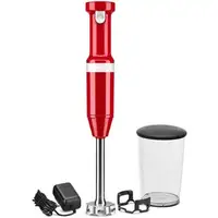 Блендер занурювальний бездротовий KitchenAid 5KHBBV53EER червоний