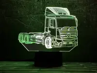 Сменная пластина для 3D светильников "Автомобиль 28" 3DTOYSLAMP