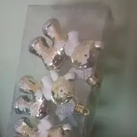 Уценка. Ёлочная игрушка Олень (золотистая) - примята упаковка