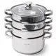 Пароварка 3-х уровневая Kamille KM-5818 24х19.4 см