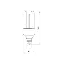 УФ лампа Sylvania 20W E27 BL