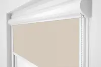 Рулонна штора Rolets Роял 2-813-2000 200x170 см закритого типу Молочна