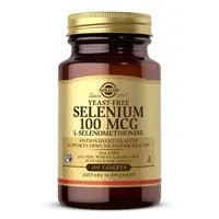 Витамины и минералы Solgar Yeast-Free Selenium 100 mcg, 100 таблеток