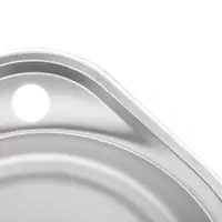 Мийка кухонная ZERIX Z4843-08-180E (satin) (ZX1598)