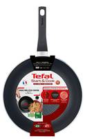 Сковорода ВОК Tefal Start&Cook C2721953 28 см чорна