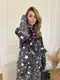 Пижама, домашний костюм AO085 Серый Oversize XL-3XL