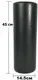 Массажный ролик EasyFit PolyFoam Roller EPP 45 см