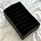 Ящик ORGANIZE для хранения на 8 ячеек  (черный)