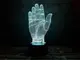 Сменная пластина для 3D светильников "Дай пять!" 3DTOYSLAMP