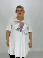 Ошатна якісна футболка "Happy" (Хеппі) з віскози люкс якості Розміри 66-68 70-72 74-76