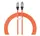 Кабель Baseus CoolPlay Series Fast Charging Cable Type-C to Lightning 20W 1m, Orange (CAKW000007)