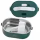 Ланч бокс с подогревом электрический Adler AD 4505 Green 55 Вт металлический для еды с крышкой 0,8 л 220В