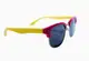 Детские очки polarized P16133-5 розовые с желтой дужкой