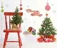 Набор новогодних наклеек на окно Happy New Year 3 9132 60х90 см 1 лист
