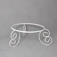 Подставка под блюдо DecorArtt "120" 12x20 см белый