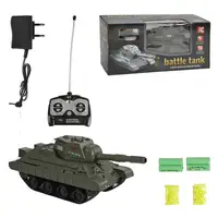 Танк на радіокеруванні Battle Tank, стріляє пульками, звукові ефекти, пульт 27 MHz. Hakki (4399)