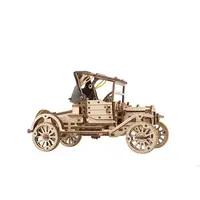 Деревянный механический 3D конструктор Ugears Ретро автомобиль (70175)