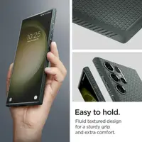 Чохол Spigen для Samsung Galaxy S23 Ultra - Liquid Air, Abyss Green (ACS05615)