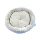 Лежак Taotaopets 511101 Light Blue для котов собак круглый 45*10 см
