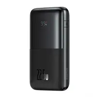Power Bank Baseus Bipow Pro Digital Display 20000mAh 22.5W 2x USB/USB Type C, Black (PPBD030001)