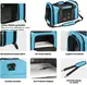 Сумка переноска для кошек и собак 42x28x28 см CosmoPet CP-47 Blue