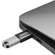 Адаптер Baseus Ingenuity Series Mini OTG Adaptor USB 3.1 to Type-C, Black (ZJJQ000001)