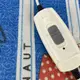 Электропростынь с цветным рисунком LUX Байка Турция 120x155 см 55185 Полоска Голубая Бант