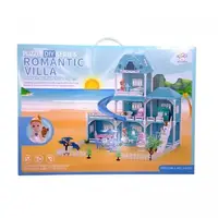Уценка. Кукольный дом с куклами, мебелью и аксесс.кор.45,8*13,5*33,5 - Примята упаковка