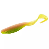 Плавающий силикон ZMAN Streakz Curly Tailz 5" 4pc #Electric Chicken / (702349 / STKCRL5-60PK4)