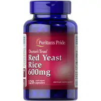 Натуральна добавка Puritan's Pride Red Yeast Rice 600 mg, 120 капсул