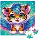 Пазлы "De.tail. Крылатый тигрёнок" 64 детали