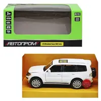 Машинка металлическая "АВТОПРОМ  Mitsubishi Pajero", белый